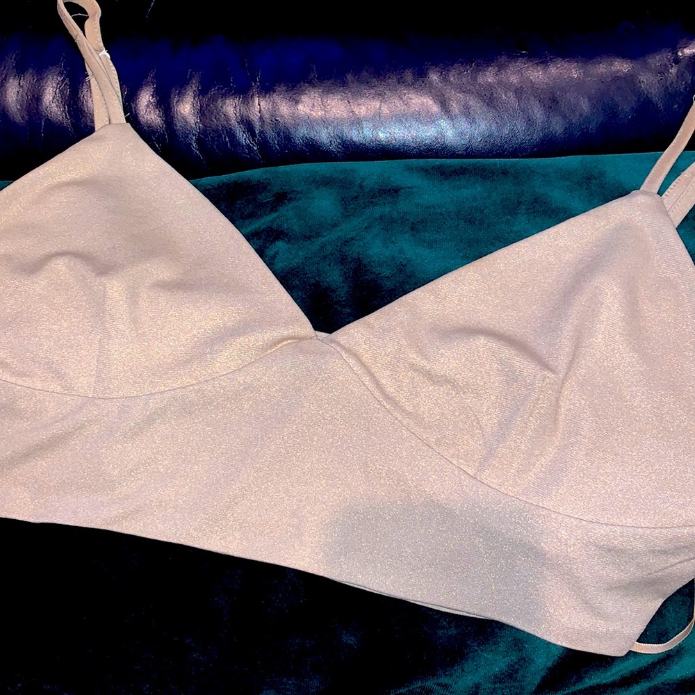 Gold Sparkly Bandeau